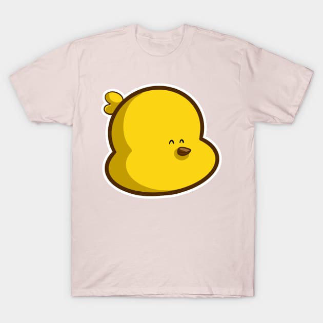 Cute Kawaii Chick T-Shirt by Kev Brett Designs